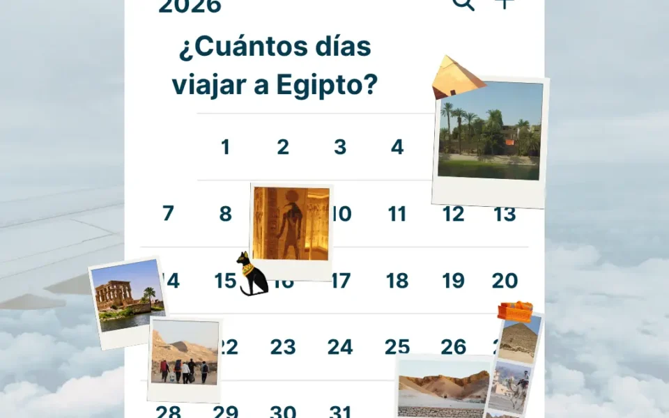 Cuántos días merece la pena viajar a Egipto